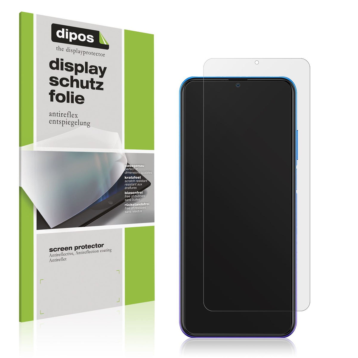 6x Schutzfolie matt für Ulefone Note 12P Display-S (1)