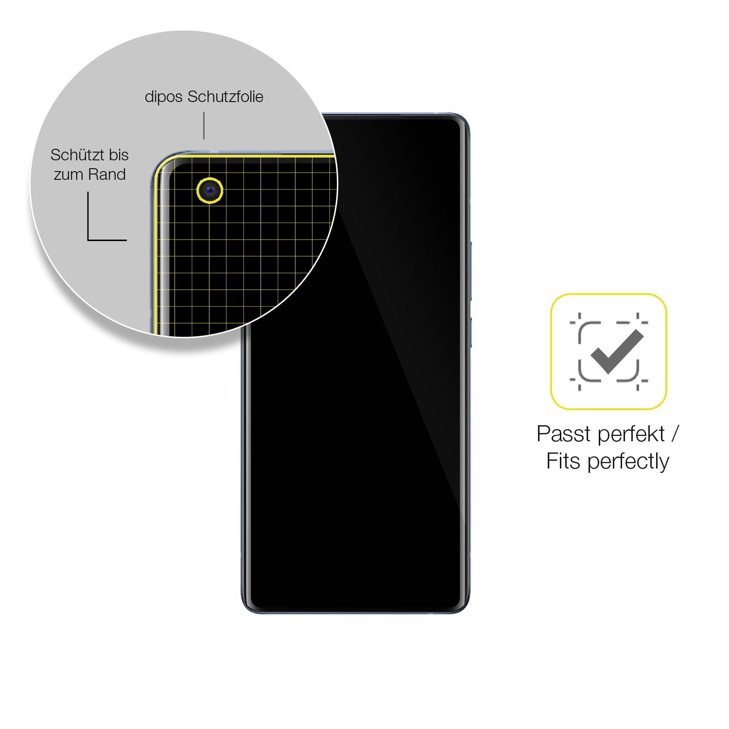 1x 3D Full Cover Schutzfolie für VIVO X50 Pro Plus (6)