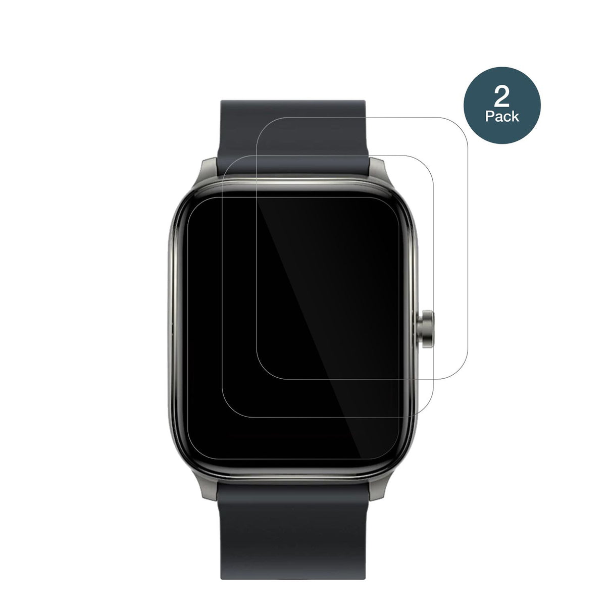 1x 9H Schutzfolie für Haylou GST Smartwatch Panzer (2)