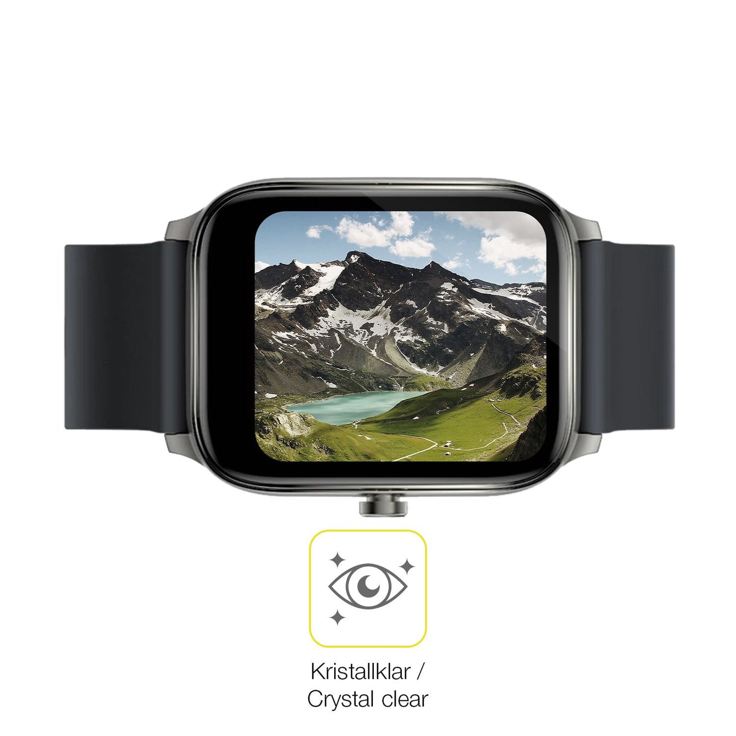 1x 3D Full Cover Schutzfolie für Haylou GST Smartw (5)