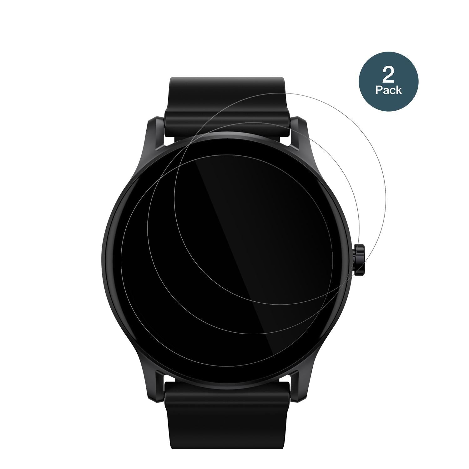 2x 9H Schutzfolie für Haylou GS Smartwatch Panzerf (2)