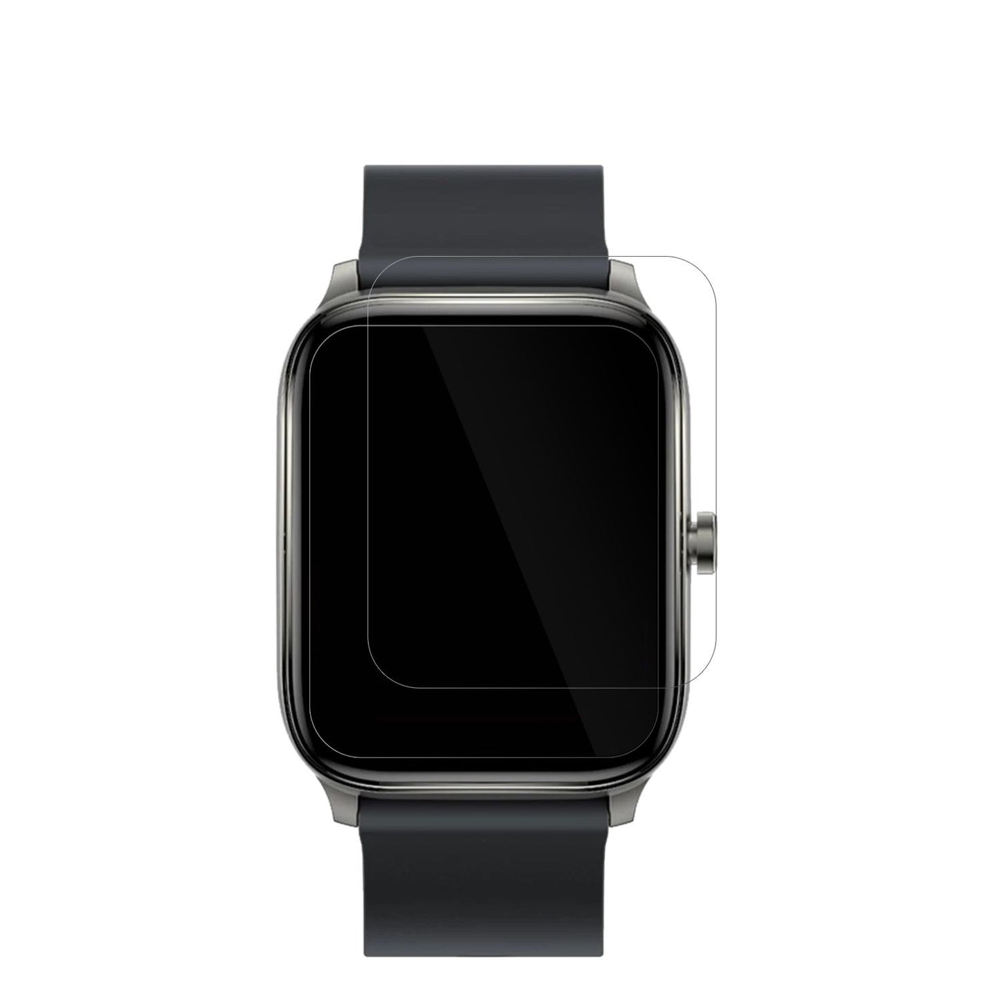 2x Schutzfolie klar für Haylou GST Smartwatch Disp (2)