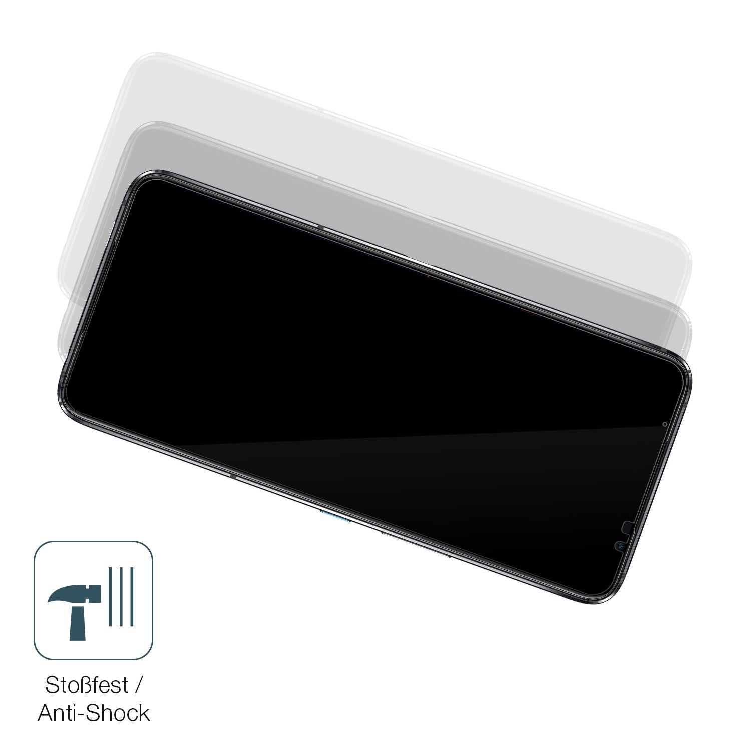 1x 9H Schutzfolie für Asus ROG Phone 6 Panzerfolie (4)