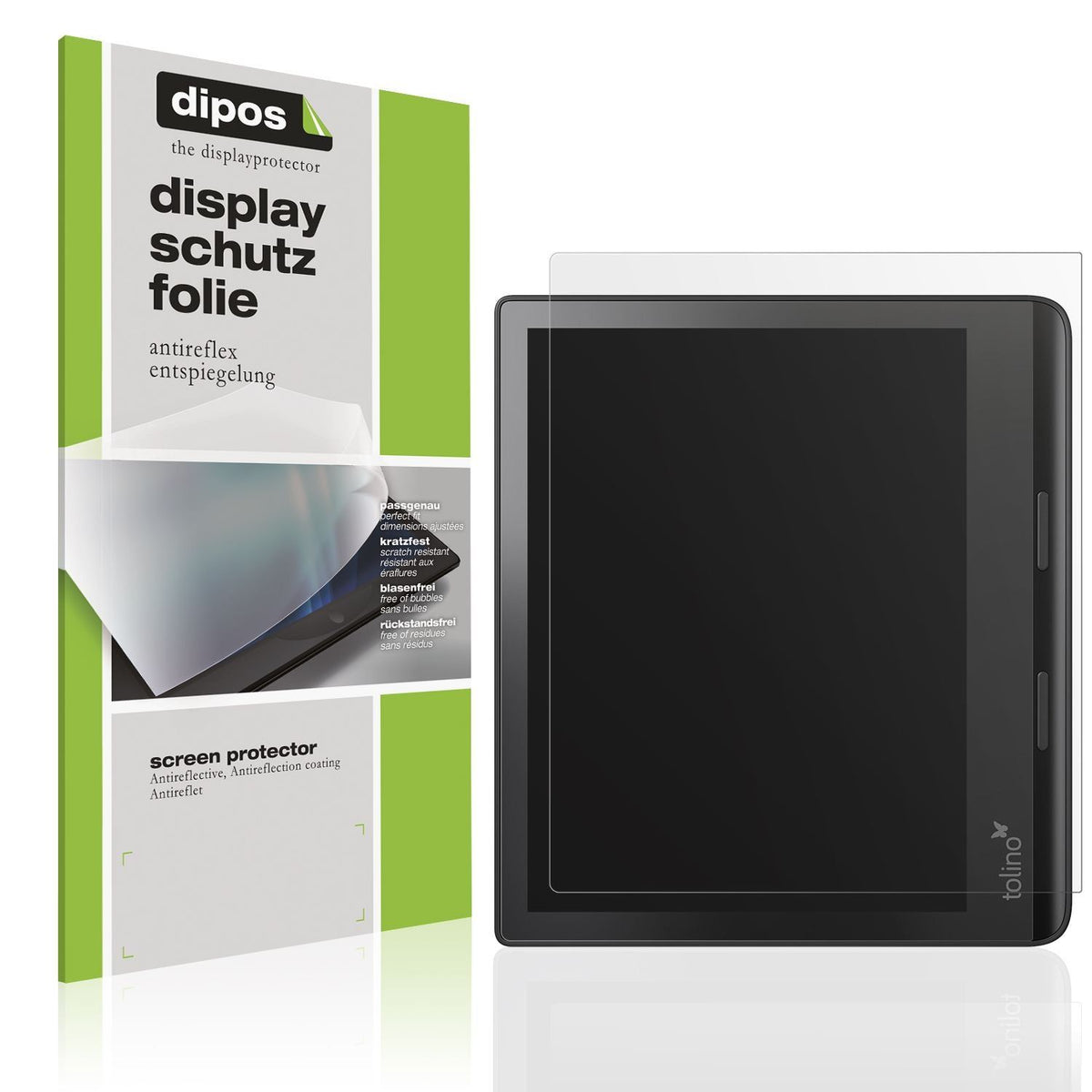 2x Schutzfolie matt für Tolino Epos 3 e-Book Reade (1)