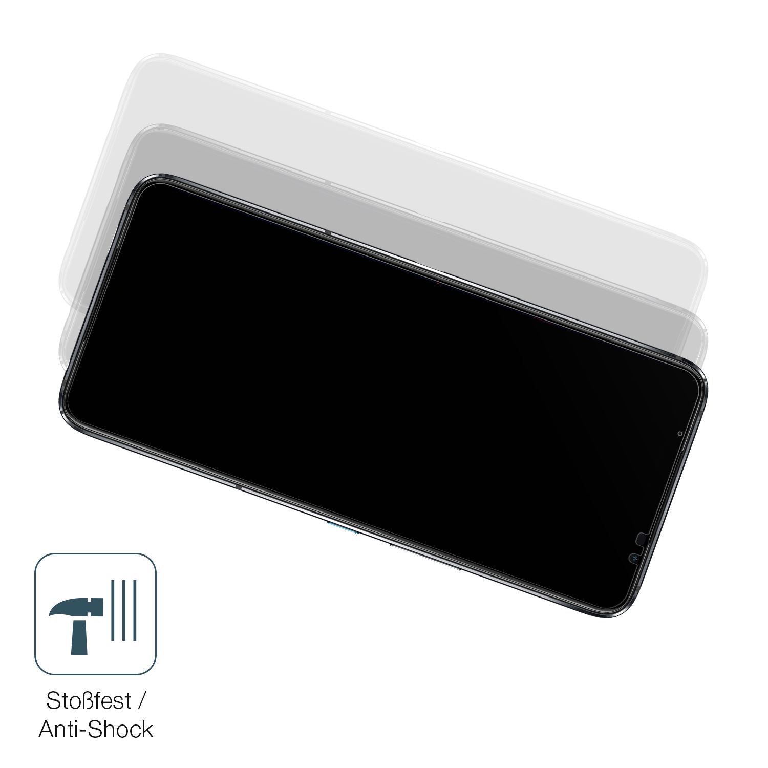 2x 9H Schutzfolie matt für Asus ROG Phone 6 Panzer (4)