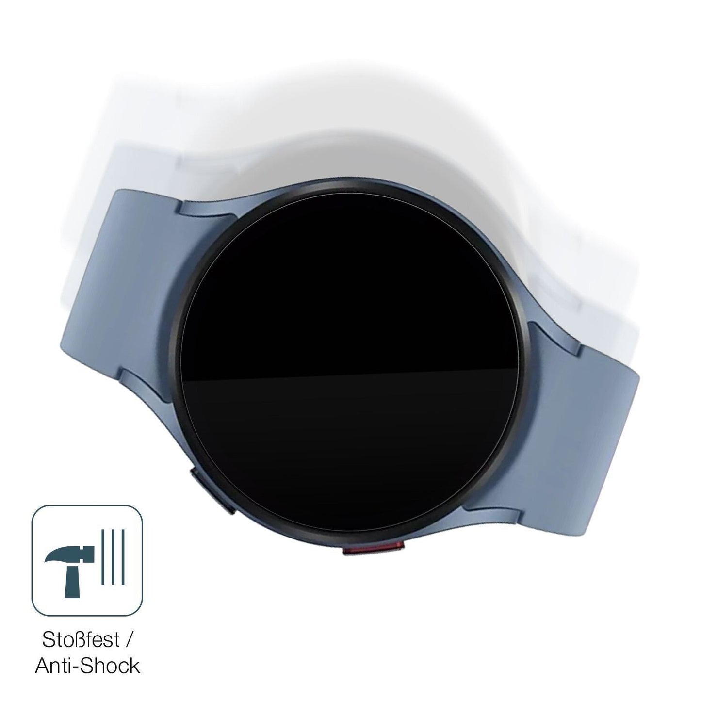 2x 9H Schutzfolie für Samsung Galaxy Watch 5 (44mm (4)