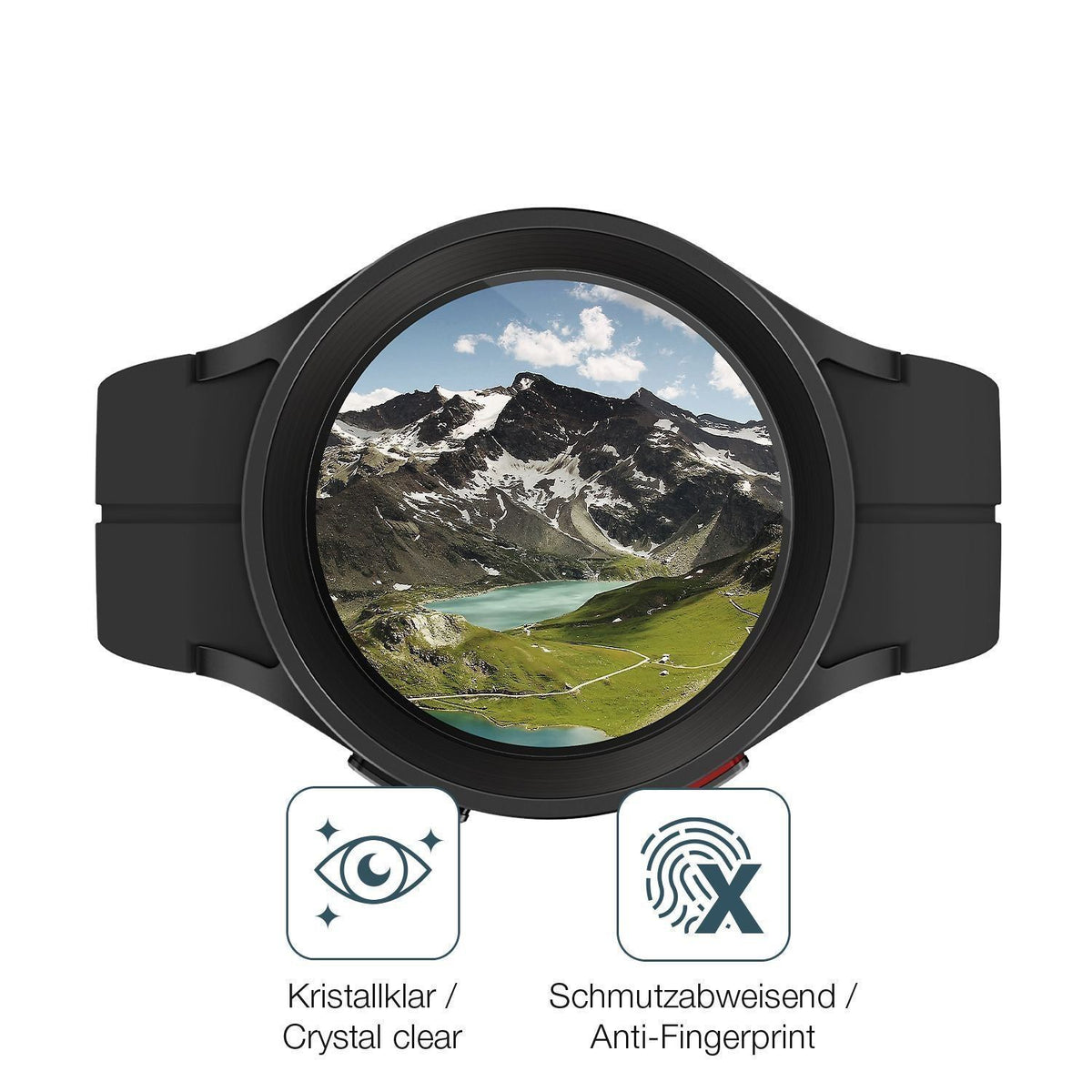 1x 9H Schutzfolie für Samsung Galaxy Watch 5 Pro P (5)