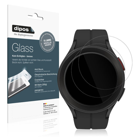 2x 9H Schutzfolie für Samsung Galaxy Watch 5 Pro L (1)