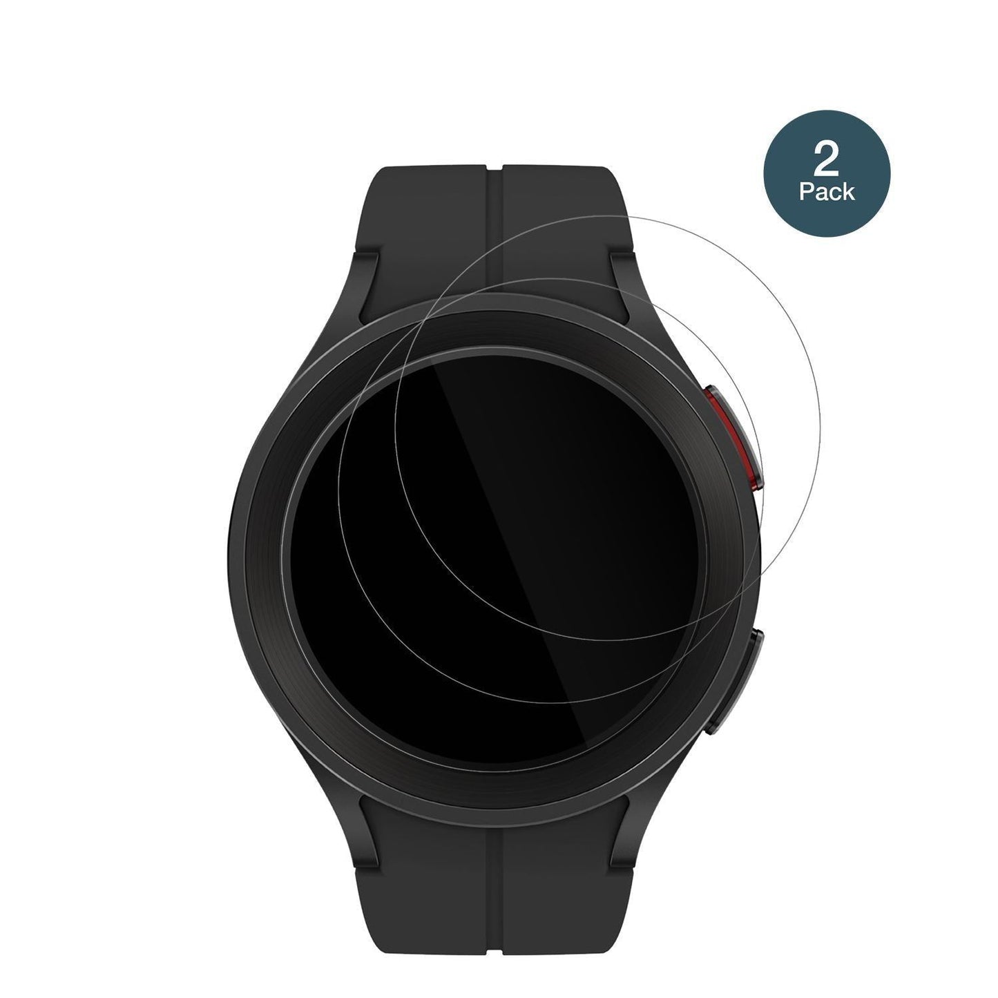 2x 9H Schutzfolie für Samsung Galaxy Watch 5 Pro L (2)