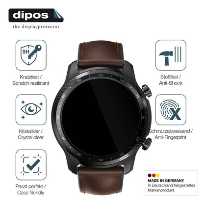 1x 9H Schutzfolie für Ticwatch Pro 3 Ultra Panzerf (7)