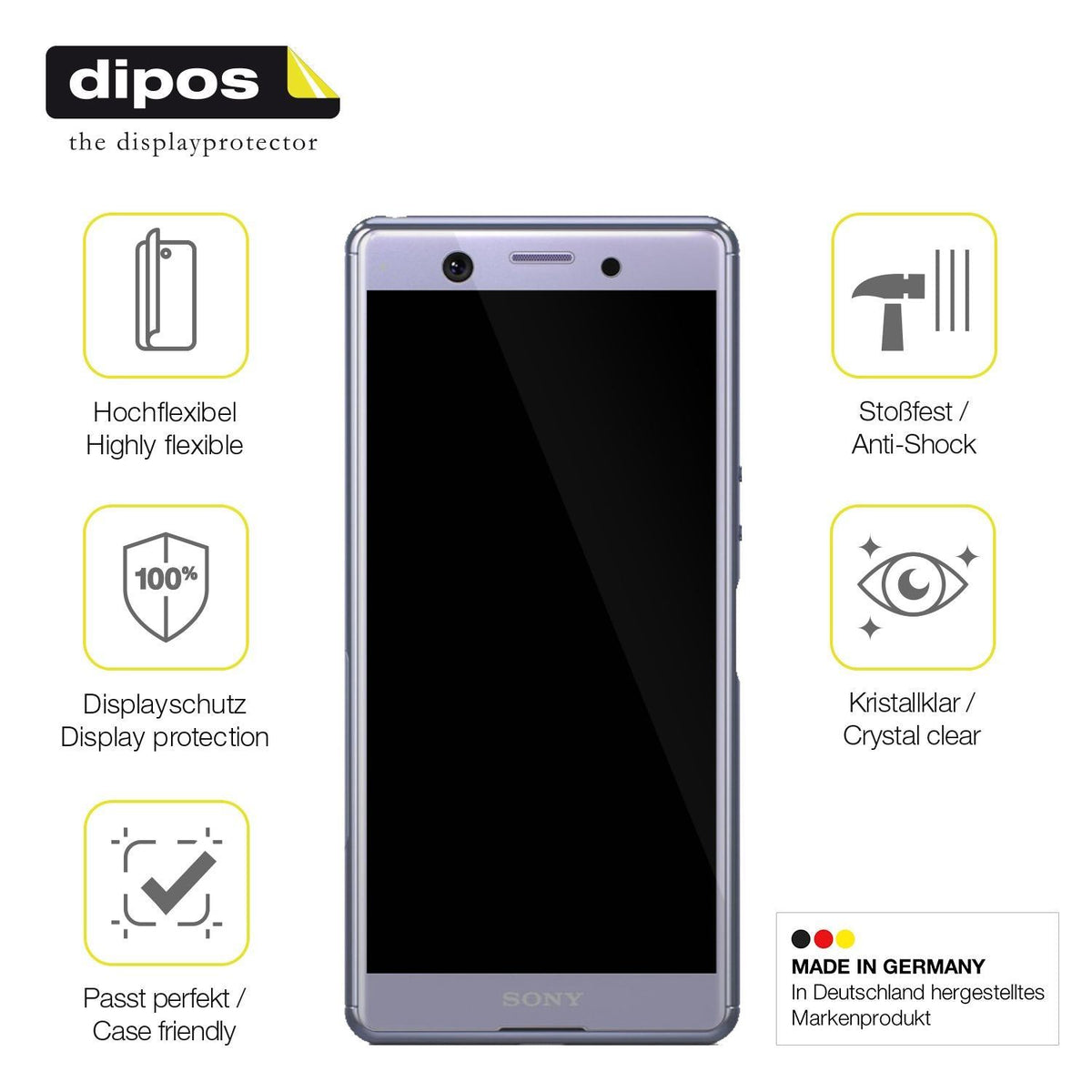 1x 3D Full Cover Schutzfolie für Sony Xperia Ace S (7)