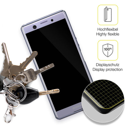 2x 3D Full Cover Schutzfolie für Sony Xperia Ace S (3)