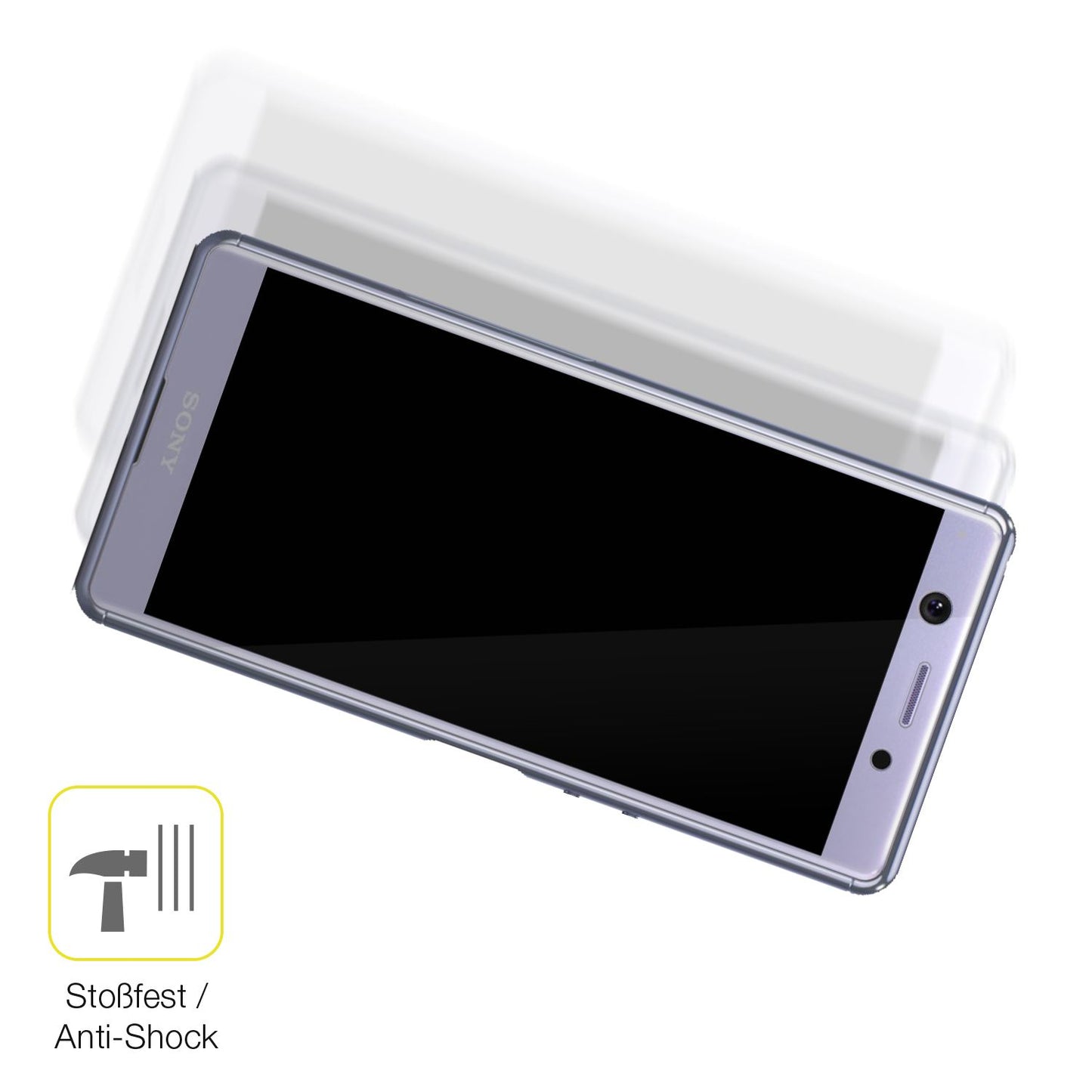 2x 3D Full Cover Schutzfolie für Sony Xperia Ace S (4)