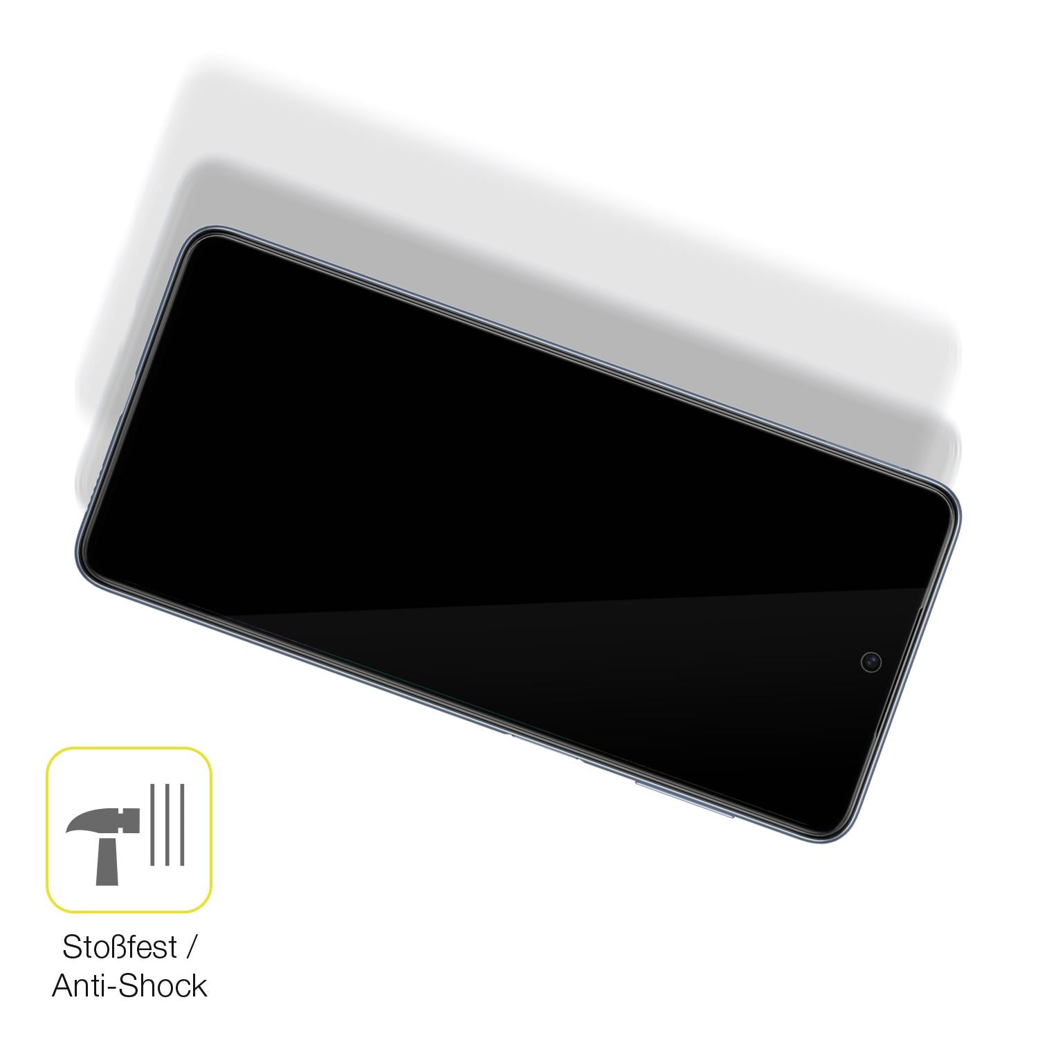 1x 3D Full Cover Schutzfolie für Samsung Galaxy M5 (4)