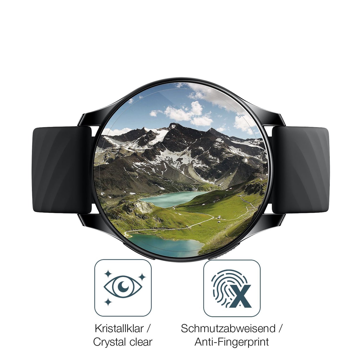 1x 9H Schutzfolie für OnePlus Nord Smartwatch Panz (5)