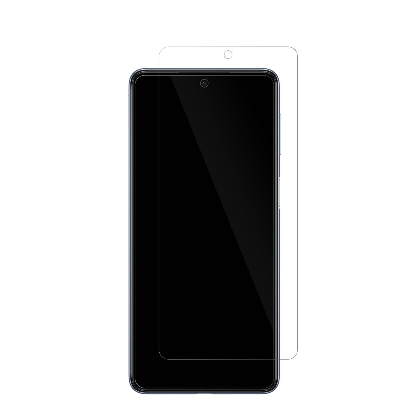 2x Schutzfolie klar für Samsung Galaxy M53 5G Disp (2)