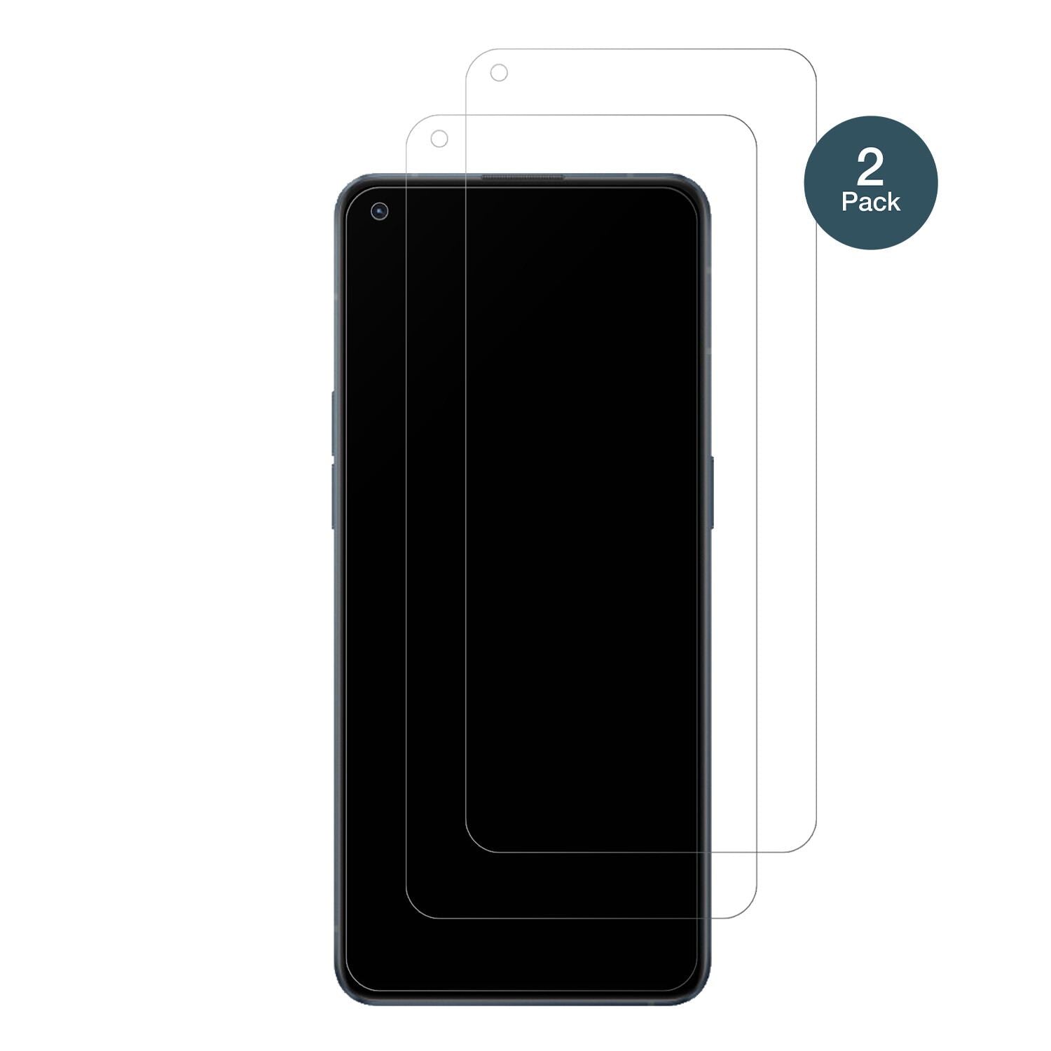 2x 9H Schutzfolie matt für OPPO Reno6 4G Panzerfol (2)