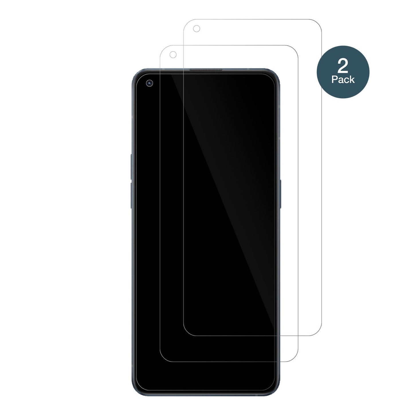 2x 9H Schutzfolie für OPPO Reno6 4G Panzerfolie (2)