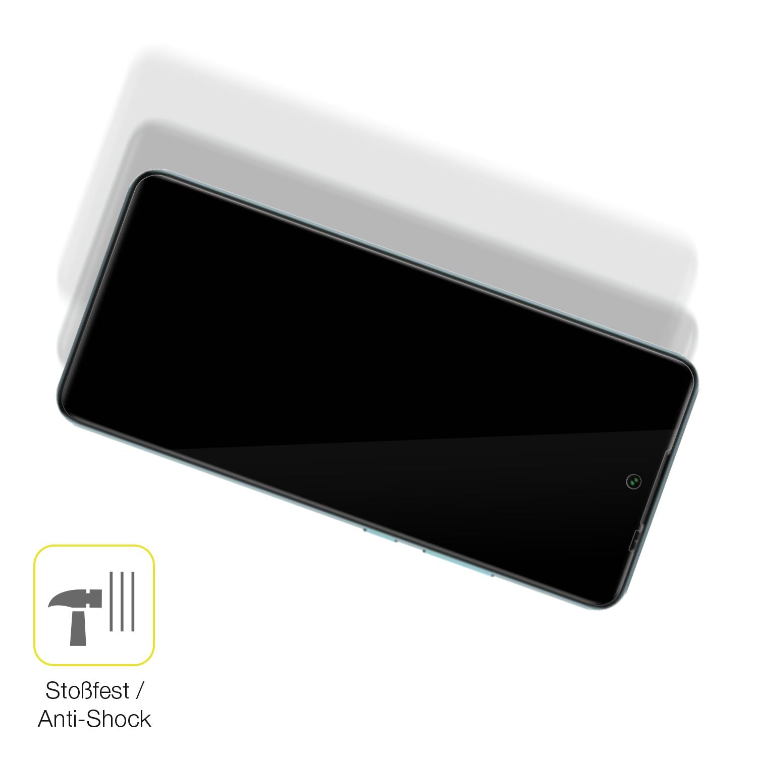 1x 3D Full Cover Schutzfolie für General Mobile GM (4)