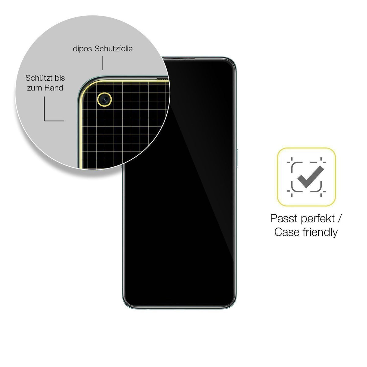 2x 3D Full Cover Schutzfolie für Oppo A55s 5G Japa (6)