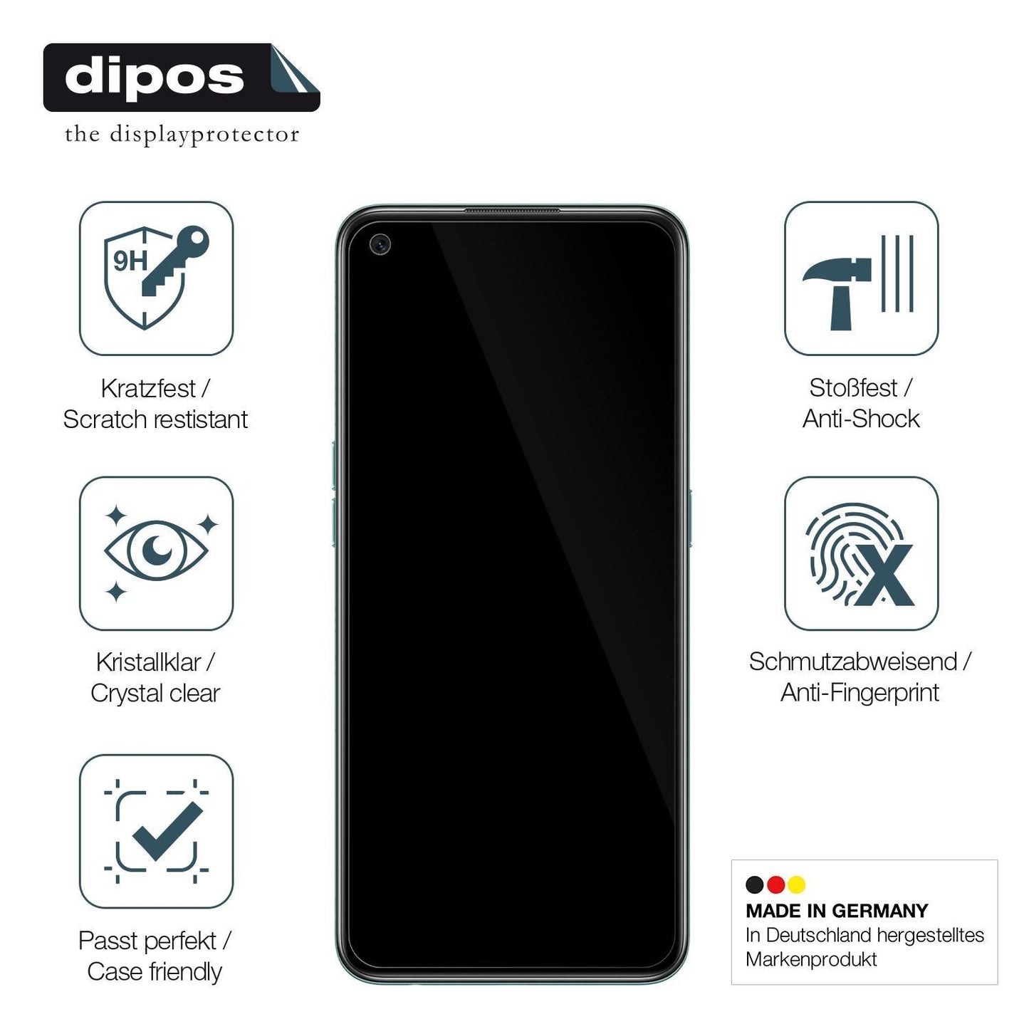 2x 9H Schutzfolie für Oppo A55s 5G Japan Panzerfol (7)