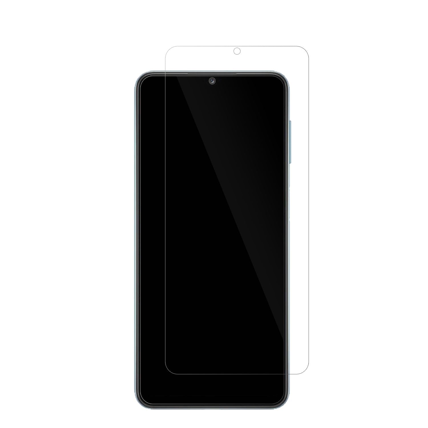 5x Schutzfolie klar für Samsung Galaxy M32 Display (2)