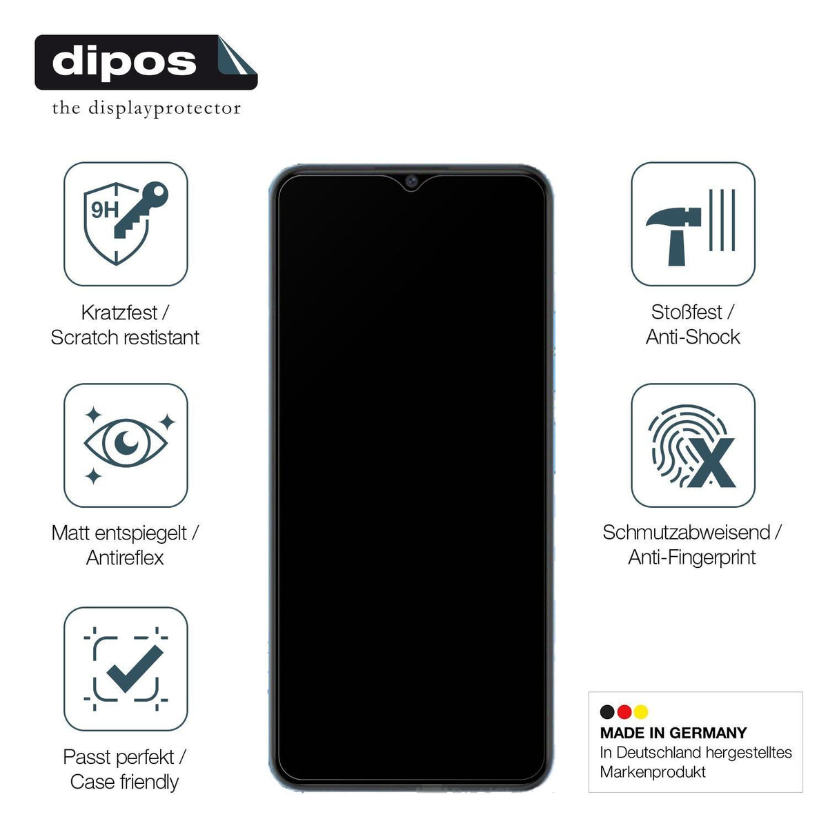 2x 9H Schutzfolie matt für Coolpad Cool 20S Panzer (7)