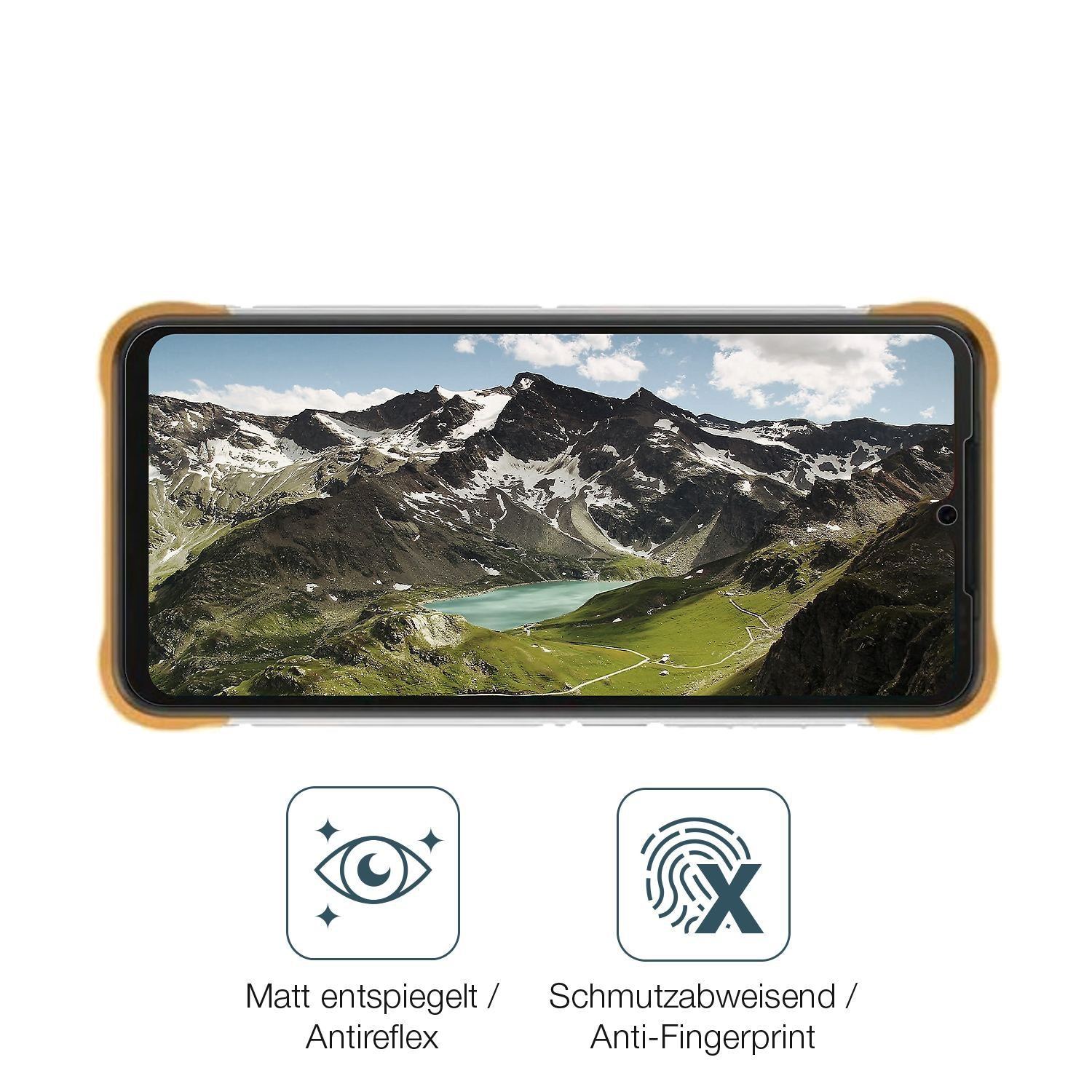 1x 9H Schutzfolie matt für Umidigi Bison X10 Panze (5)
