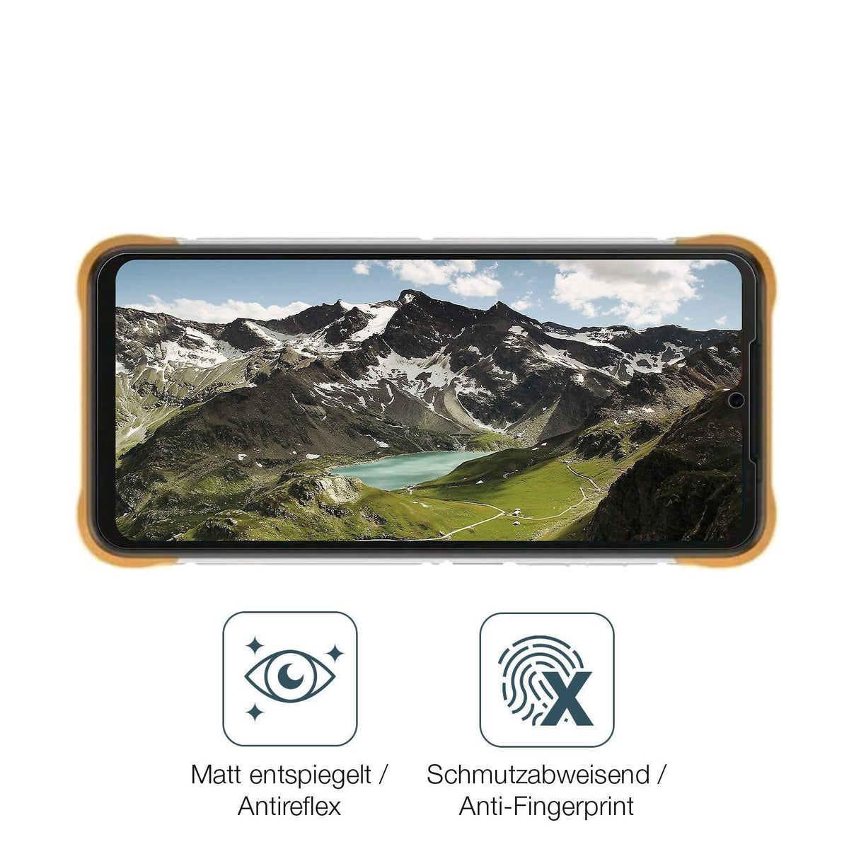 2x 9H Schutzfolie matt für Umidigi Bison X10 Panze (5)