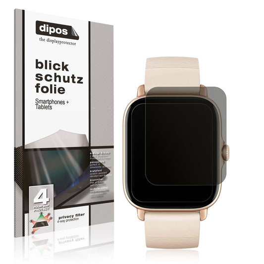 Blickschutzfolie für Amazfit GTS 3 matt Schutzfoli (1)