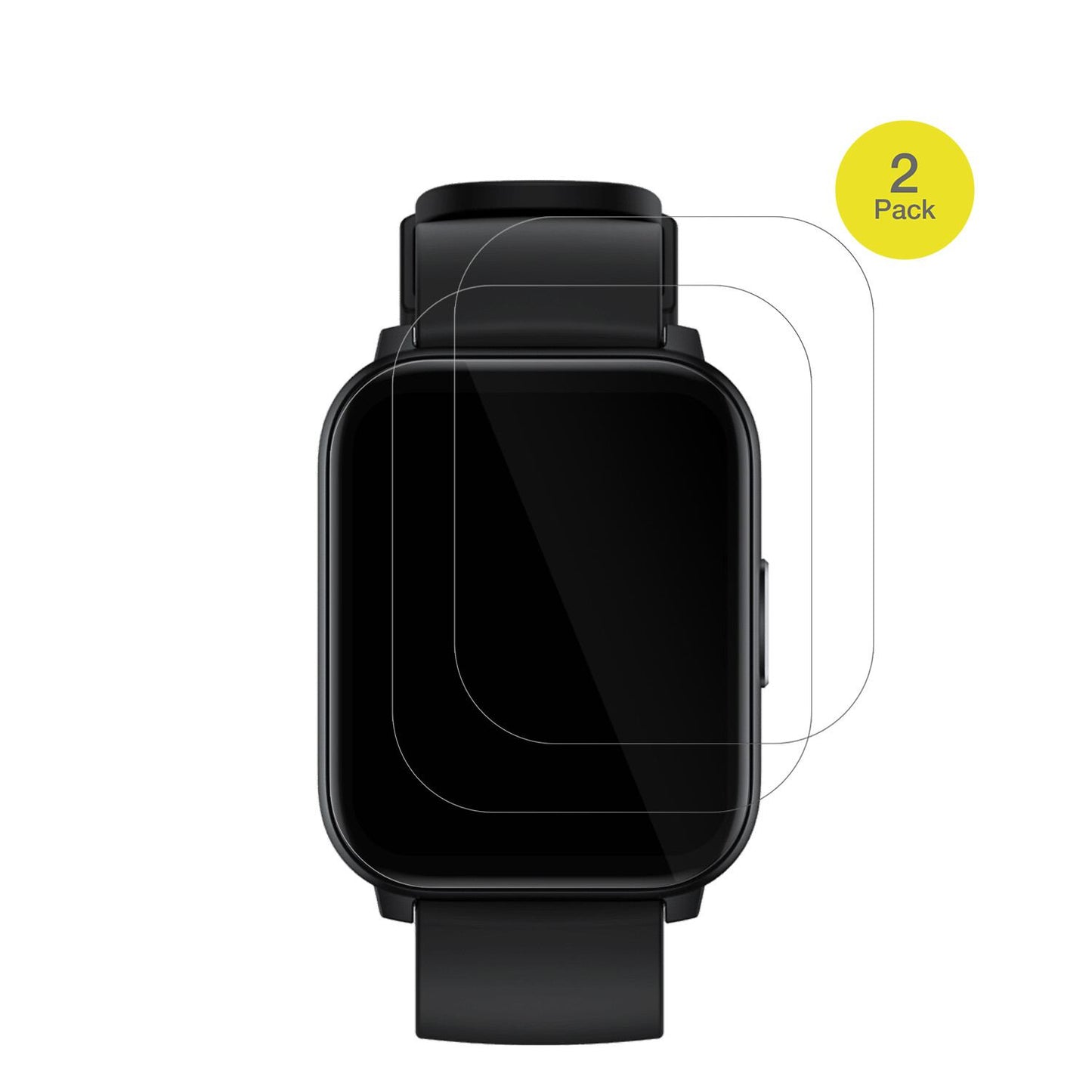 2x 3D Full Cover Schutzfolie für Realme Watch S100 (2)