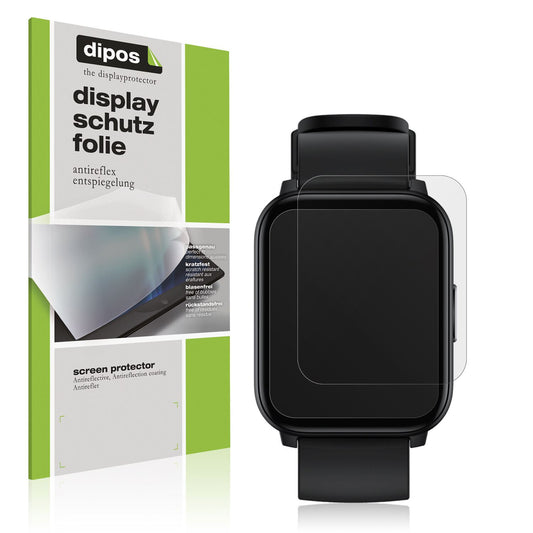 6x Schutzfolie matt für Realme Watch S100 Display- (1)