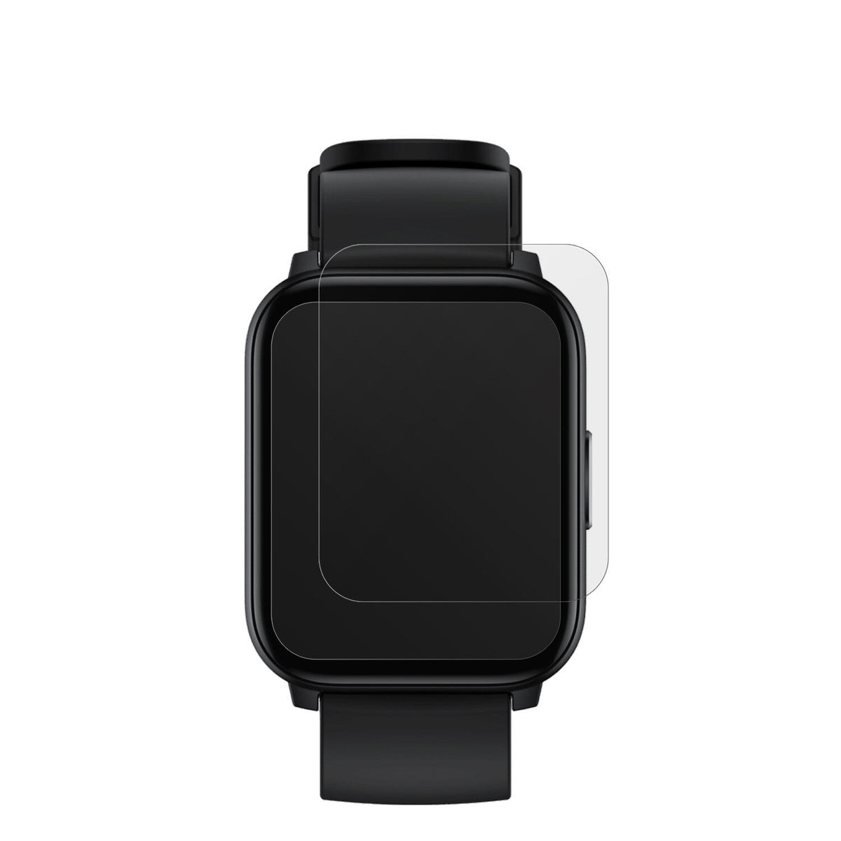 2x Schutzfolie matt für Realme Watch S100 Display- (2)