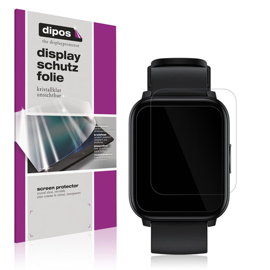 2x Schutzfolie klar für Realme Watch S100 Display- (1)