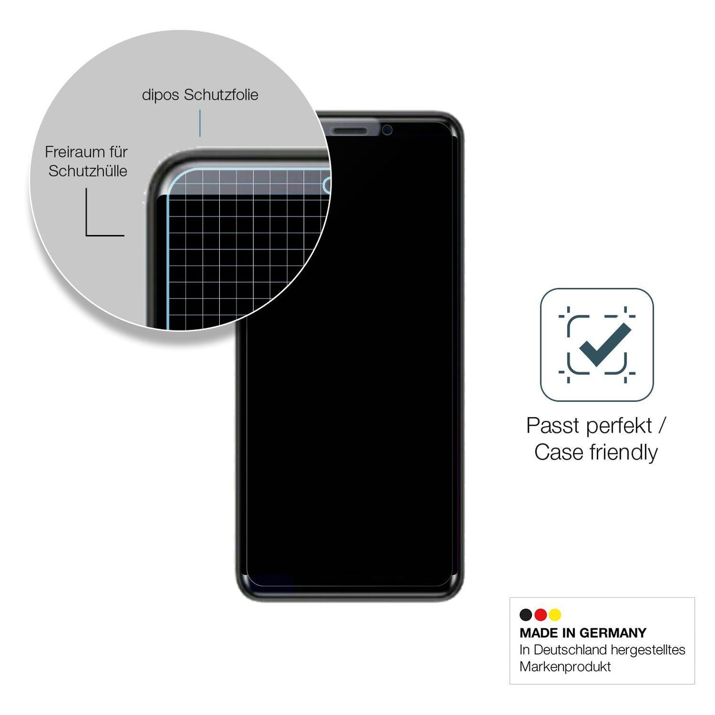 2x 9H Schutzfolie matt für Coolpad Cool Play 7C Pa (6)
