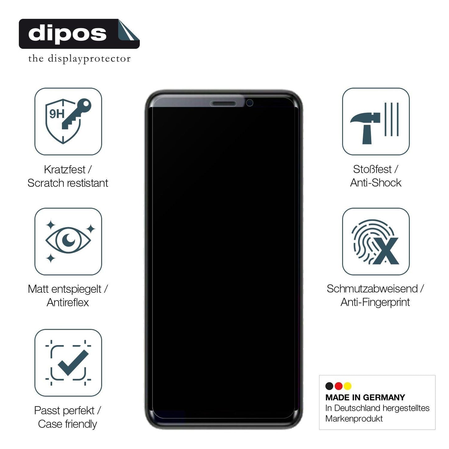 2x 9H Schutzfolie matt für Coolpad Cool Play 7C Pa (7)