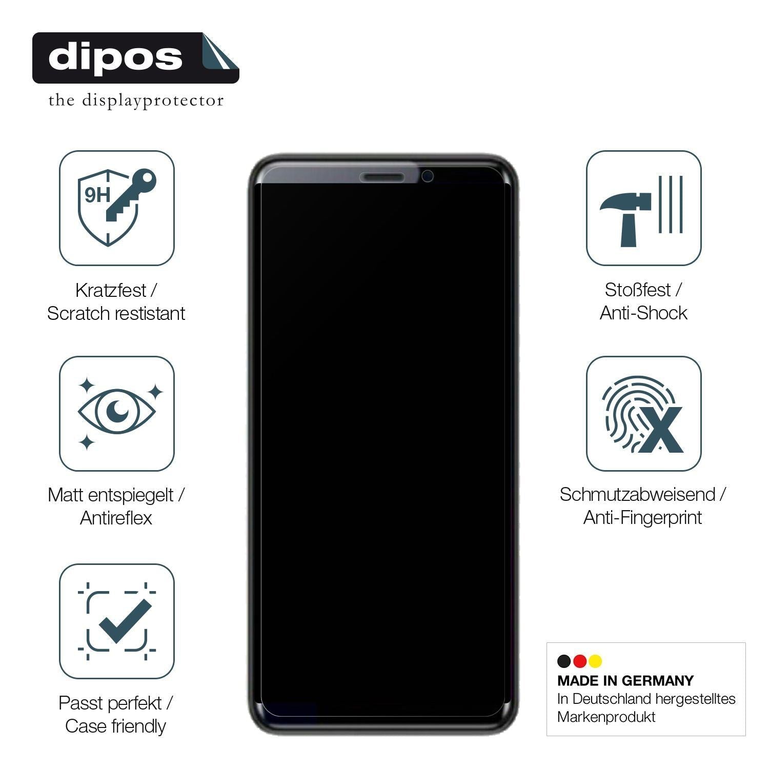 2x 9H Schutzfolie matt für Coolpad Cool Play 7C Pa (7)