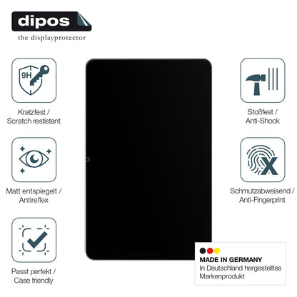 1x 9H Schutzfolie matt für OPPO Pad Air Panzerfoli (7)
