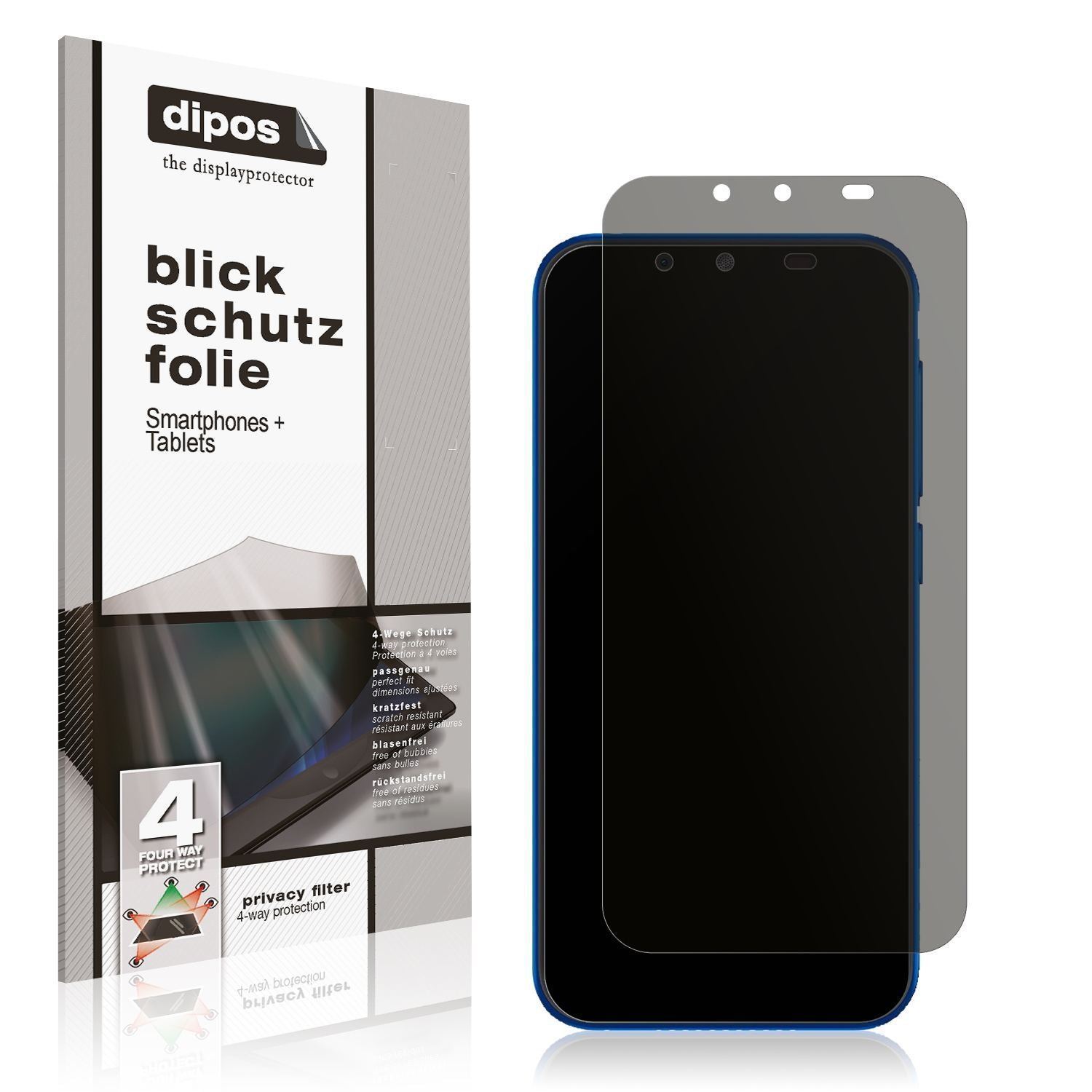 Blickschutzfolie für Hisense Infinity E8 matt Schu (1)