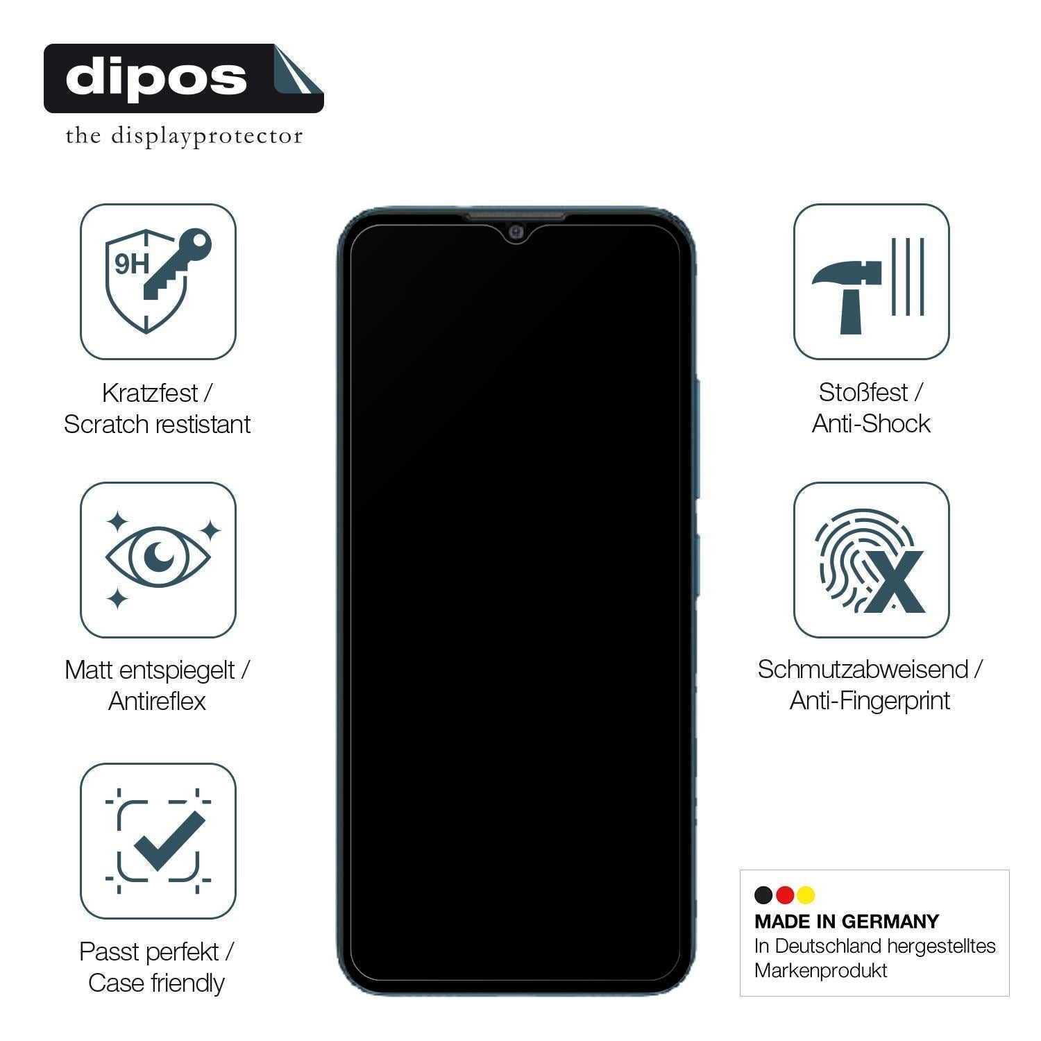 1x 9H Schutzfolie matt für Coolpad Cool 20 Panzerf (7)
