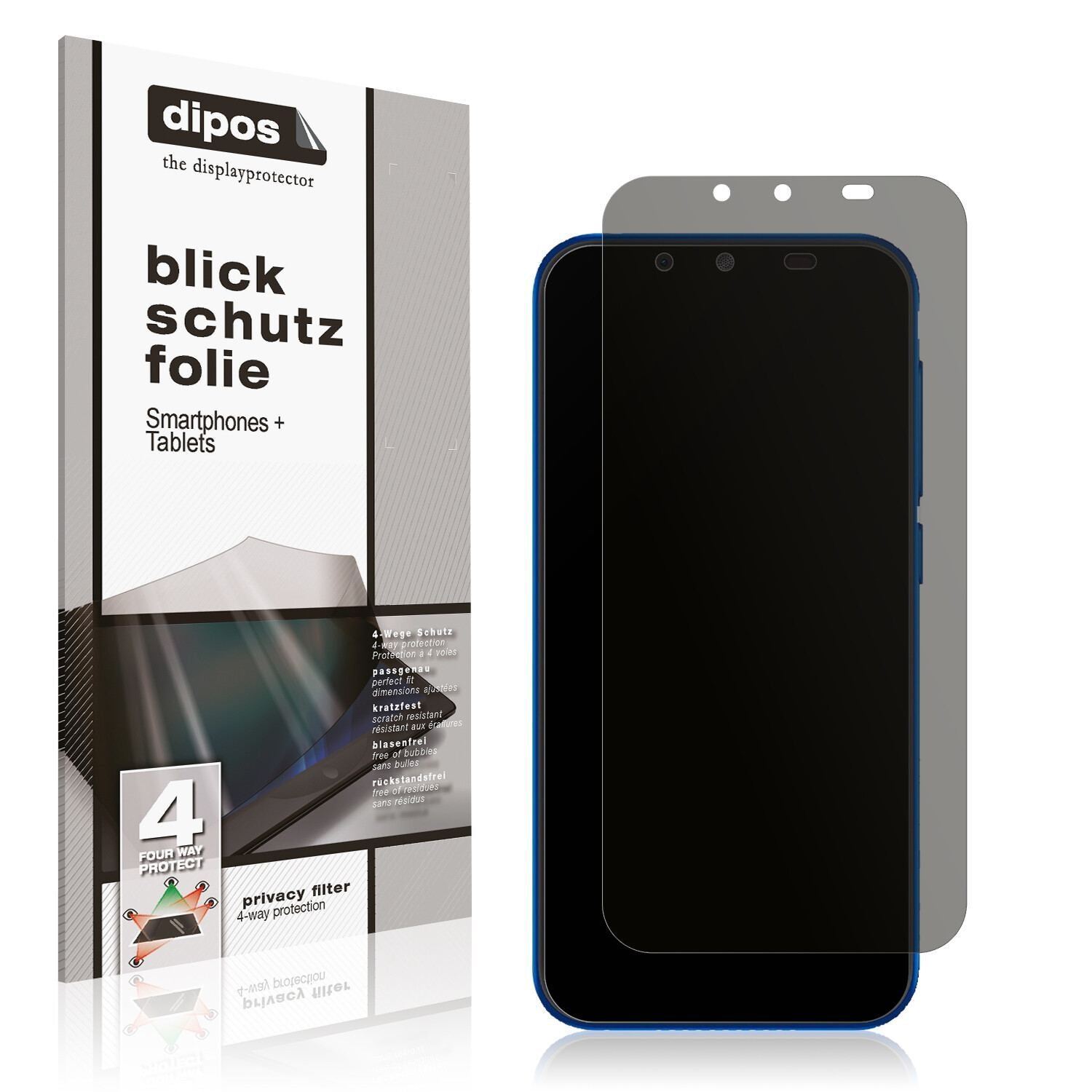 Blickschutzfolie für Hisense Infinity E8 matt Schu (1)