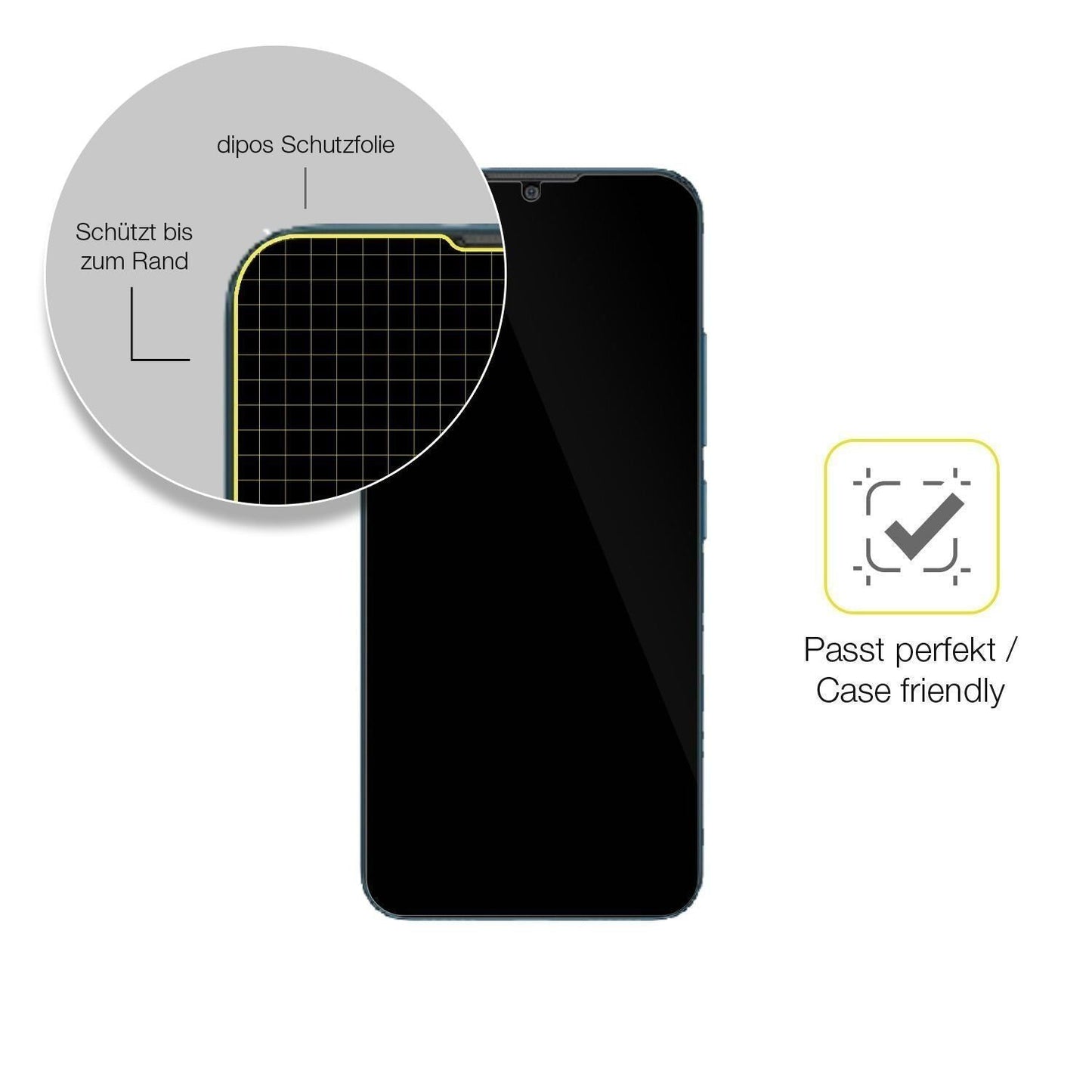 2x 3D Full Cover Schutzfolie für Coolpad Cool 20 (6)