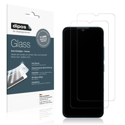 2x 9H Schutzfolie matt für Coolpad Cool 20 Panzerf (1)
