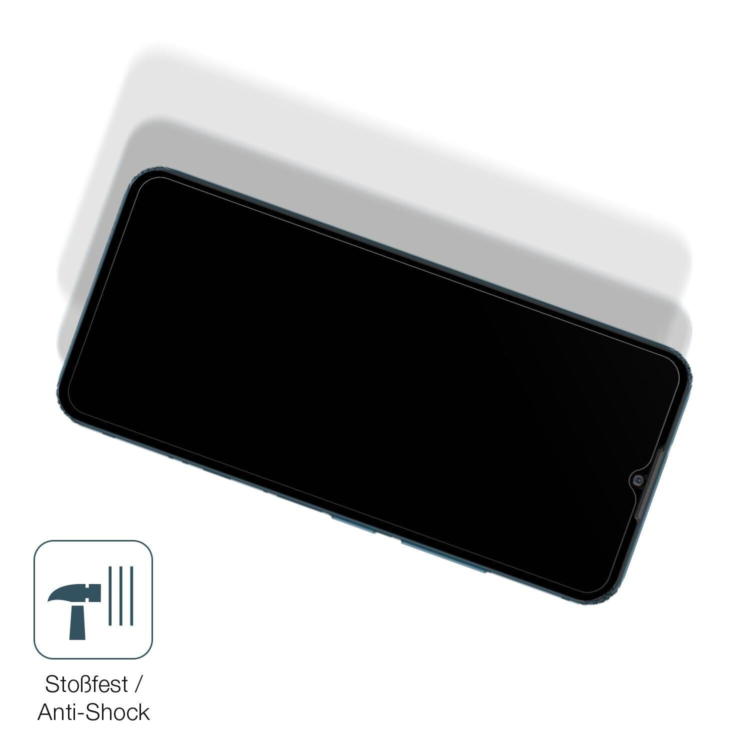 2x 9H Schutzfolie matt für Coolpad Cool 20 Panzerf (4)