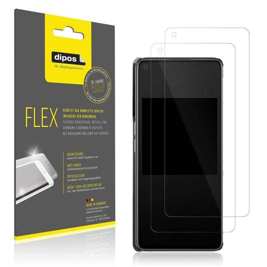 2x 3D Full Cover Schutzfolie für Oppo K10 Pro (1)