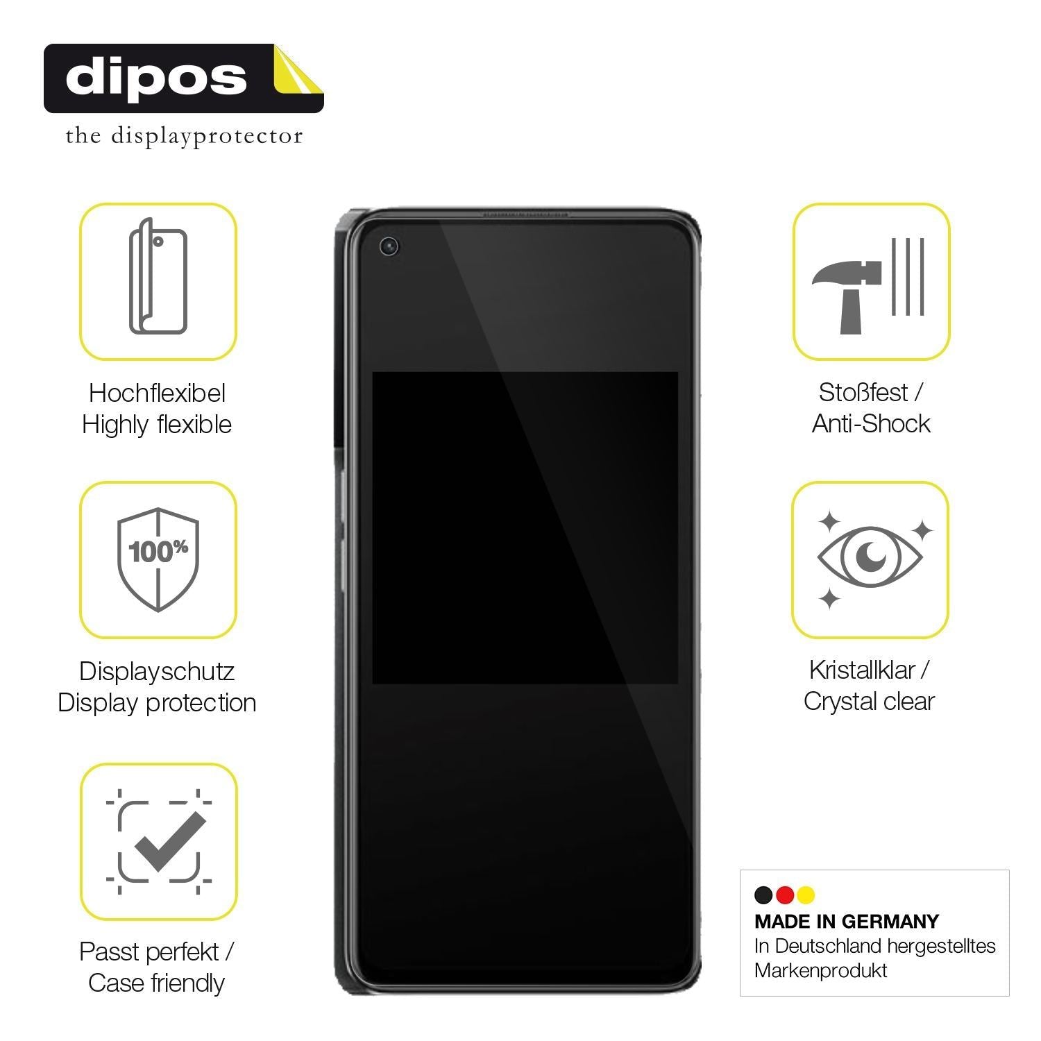 2x 3D Full Cover Schutzfolie für Oppo K10 Pro (7)