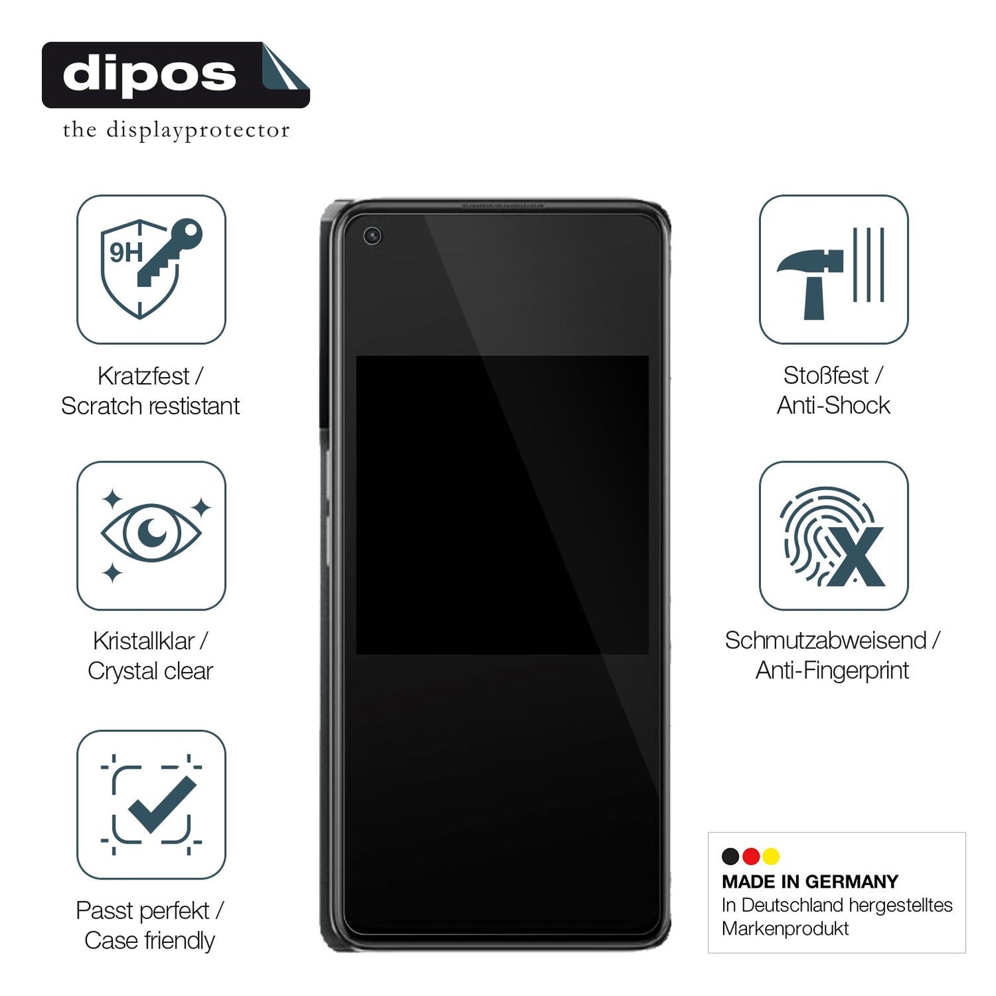 2x 9H Schutzfolie für Oppo K10 Pro 5G Panzerfolie (7)