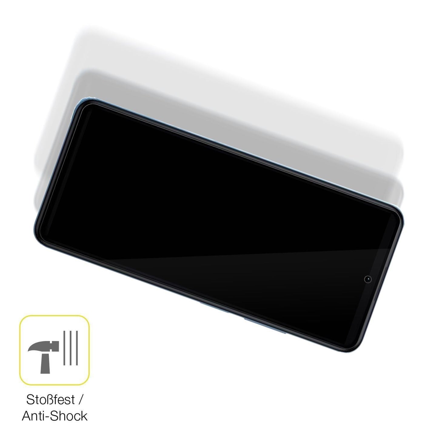 2x 3D Full Cover Schutzfolie für Xiaomi Redmi Note (4)