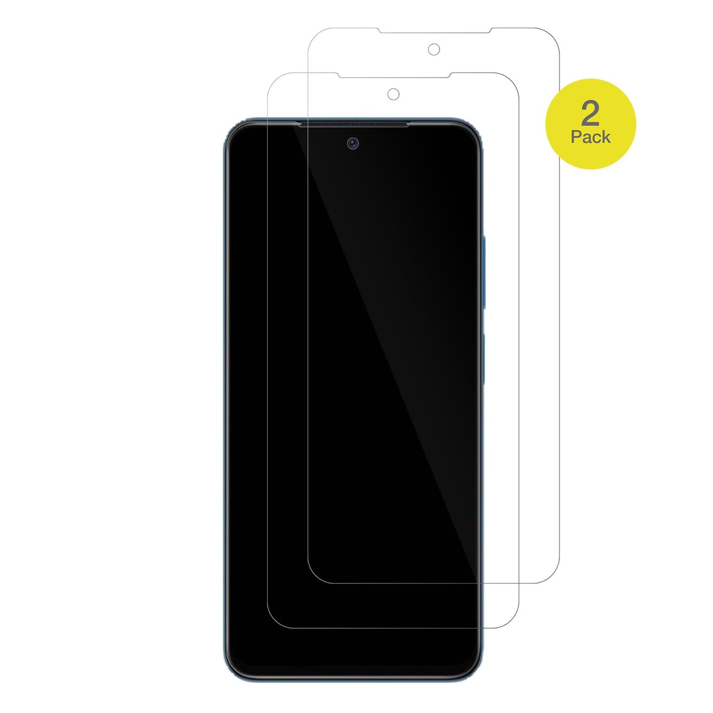 2x 3D Full Cover Schutzfolie für Xiaomi Redmi Note (2)