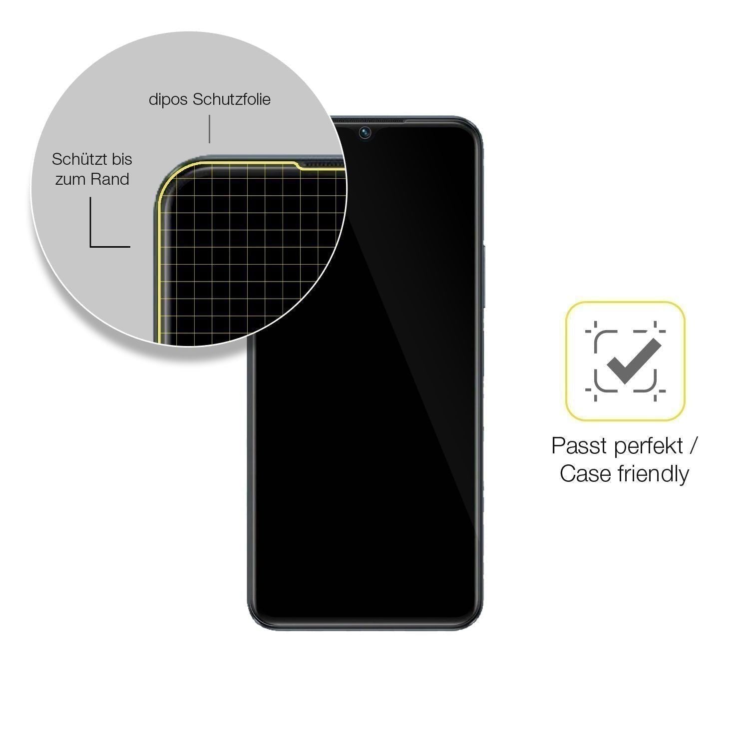 3x 3D Full Cover Schutzfolie für Vivo iQOO Z6 5G (6)